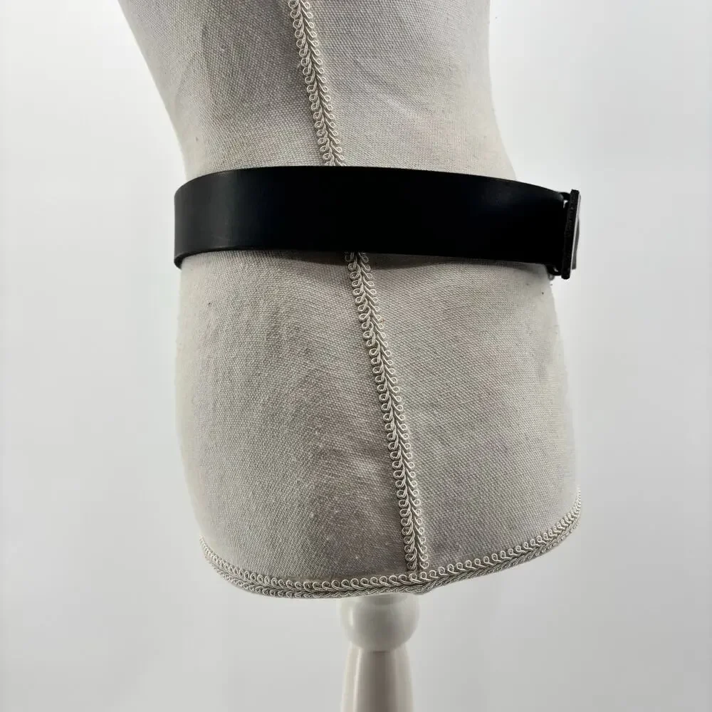American Eagle Men's Size 30 Black Genuine Leather Casual Belt